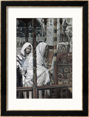 Jesus Teaching In The Synagogue by James Tissot Pricing Limited Edition Print image