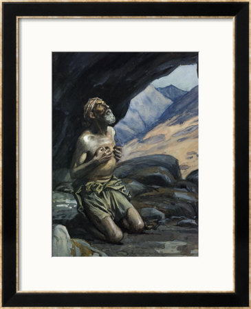 Elijah Dwelleth In A Cave by James Tissot Pricing Limited Edition Print image