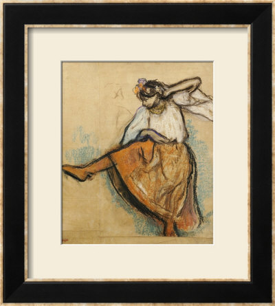 The Russian Dancer by Edgar Degas Pricing Limited Edition Print image