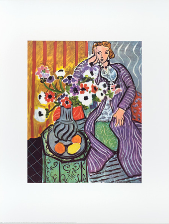 The Purple Robe by Henri Matisse Pricing Limited Edition Print image