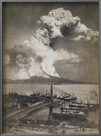 Mt. Vesuvius Erupting by Raoul Dufy Pricing Limited Edition Print image