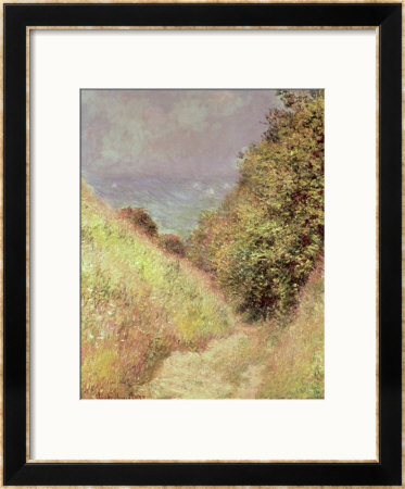Chemin De La Cavee, Pourville, 1882 by Claude Monet Pricing Limited Edition Print image