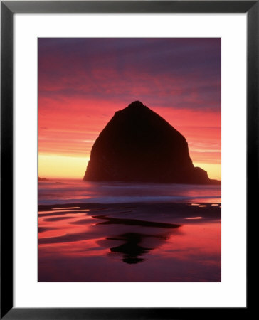 Haystack Rock, Cannon Beach, Oregon, Usa by Adam Jones Pricing Limited Edition Print image