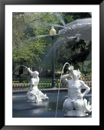 Fountain At Forsyth Park, Savannah, Georgia, Usa by Adam Jones Pricing Limited Edition Print image