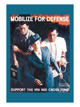 Mobilize For Defense by Norman Rockwell Pricing Limited Edition Print image