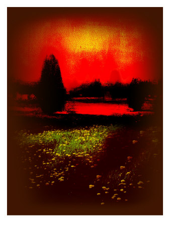 Red Dusk I by Miguel Paredes Pricing Limited Edition Print image