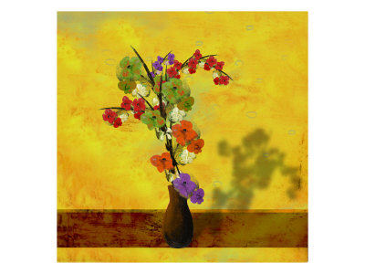 Oil Flower Ii by Miguel Paredes Pricing Limited Edition Print image
