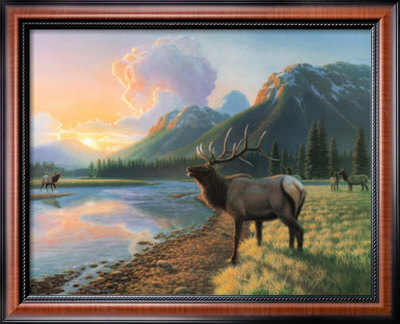 Elk I by Richard Burns Pricing Limited Edition Print image