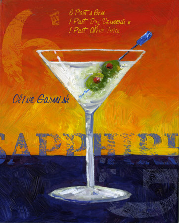 Martini, Up by David Nichols Pricing Limited Edition Print image