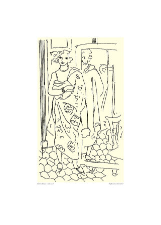 Reflection In The Mirror by Henri Matisse Pricing Limited Edition Print image