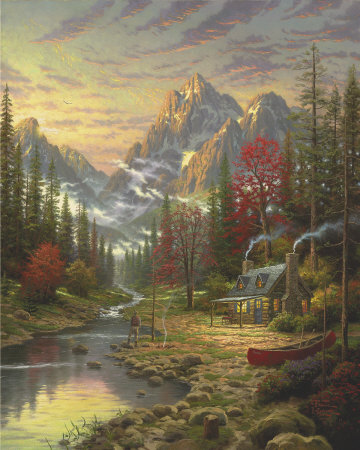 The Good Life - Ap by Thomas Kinkade Pricing Limited Edition Print image