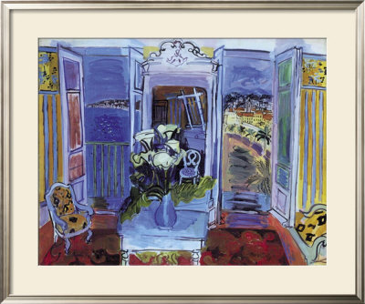 Indoors With The Window Open by Raoul Dufy Pricing Limited Edition Print image