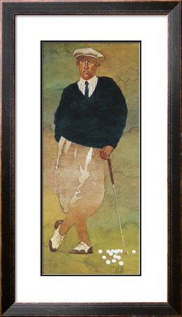 Vintage Male Golfer by Bart Forbes Pricing Limited Edition Print image