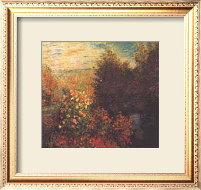 Corner Of Garden At Montgeron by Claude Monet Pricing Limited Edition Print image