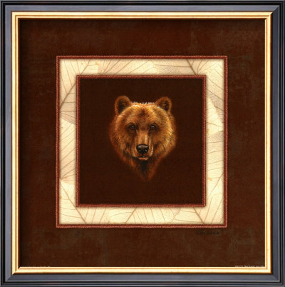 Bear Portrait by Judy Gibson Pricing Limited Edition Print image