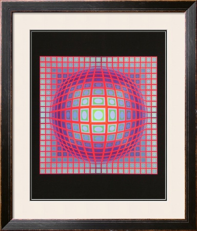 Vega 201, 1968 by Victor Vasarely Pricing Limited Edition Print image
