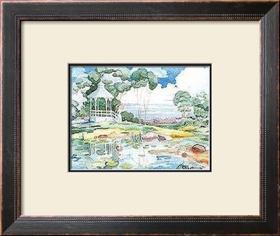 Garden Gazebo by Paul Brent Pricing Limited Edition Print image
