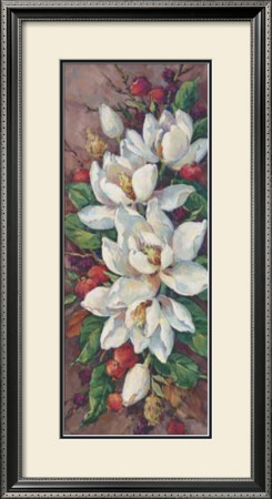 Magnolia Spray One by Barbara Mock Pricing Limited Edition Print image