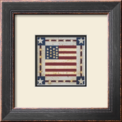 Flag Square by Warren Kimble Pricing Limited Edition Print image