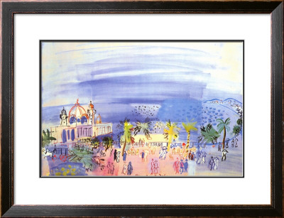 Casino In Nice by Raoul Dufy Pricing Limited Edition Print image