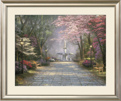 Savannah Romance - Ap by Thomas Kinkade Pricing Limited Edition Print image