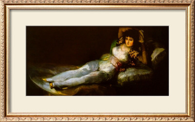 The Clothed Maja by Francisco De Goya Pricing Limited Edition Print image