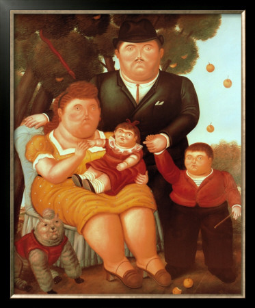 La Famiglia by Fernando Botero Pricing Limited Edition Print image