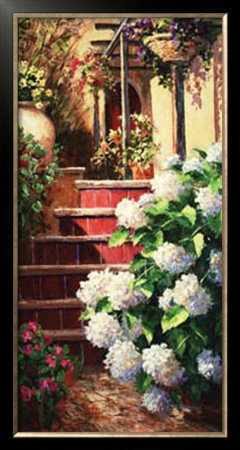 Hydrangea Steps by Art Fronckowiak Pricing Limited Edition Print image