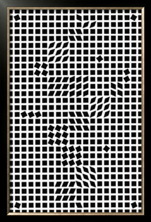 Tlinko, C.1955 by Victor Vasarely Pricing Limited Edition Print image