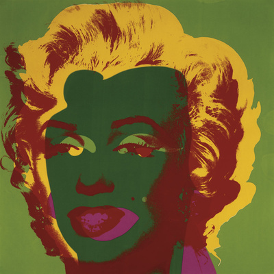 Marilyn Monroe (Marilyn), C.1967 (On Green) by Andy Warhol Pricing Limited Edition Print image