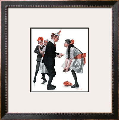 Pardon Me, January 26,1918 by Norman Rockwell Pricing Limited Edition Print image