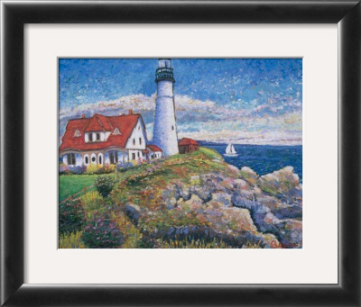 Portland Point Light Perfume by Guy Begin Pricing Limited Edition Print image