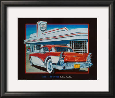 Route 66 Diner by Don Stambler Pricing Limited Edition Print image