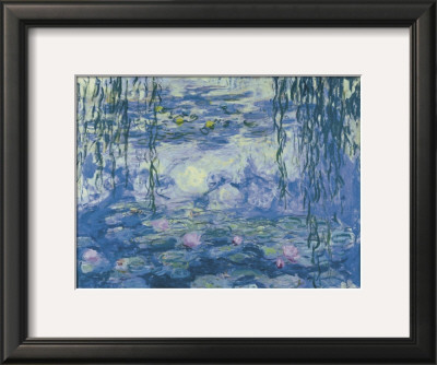 Water Lilies And Willow Branches by Claude Monet Pricing Limited Edition Print image