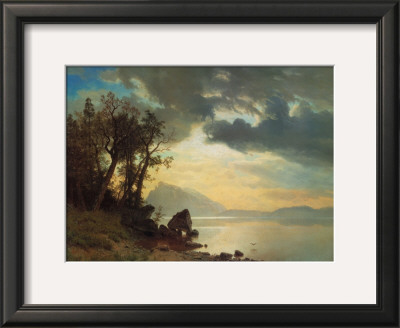 Lake Tahoe California 1867 by Albert Bierstadt Pricing Limited Edition Print image