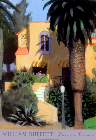 Laverne Terrace by William Buffett Pricing Limited Edition Print image