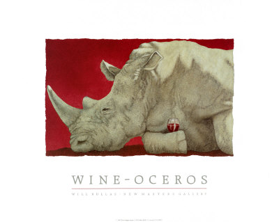 Wine-Oceros by Will Bullas Pricing Limited Edition Print image