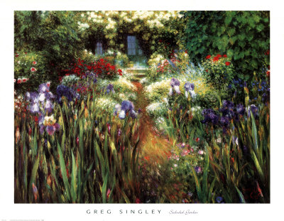 Secluded Garden by Greg Singley Pricing Limited Edition Print image