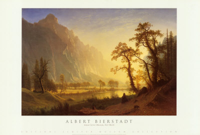 Sunrise, Yosemite Valley, 1870 by Albert Bierstadt Pricing Limited Edition Print image