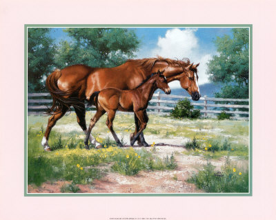 Horse And Colt by Jack Sorenson Pricing Limited Edition Print image