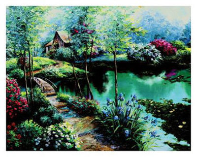 Garden Reflection by Mark King Pricing Limited Edition Print image