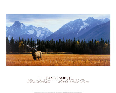 Teton Meadow by Daniel Smith Pricing Limited Edition Print image