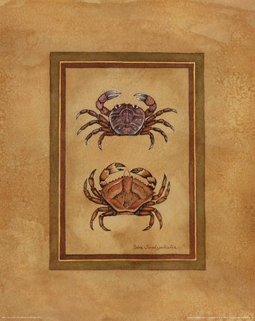 Sea Crab I by Debra Swartzendruber Pricing Limited Edition Print image