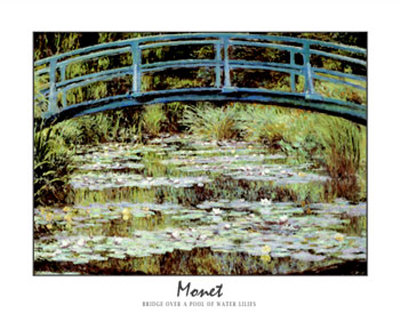 Bridge Over A Pool Of Water Lilies by Claude Monet Pricing Limited Edition Print image