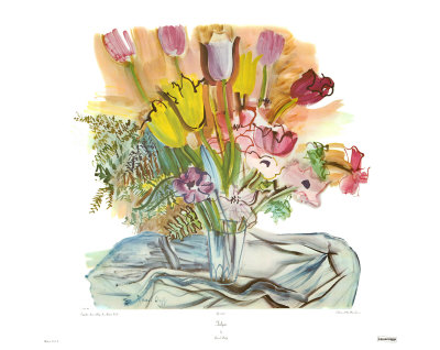 Tulipes by Raoul Dufy Pricing Limited Edition Print image