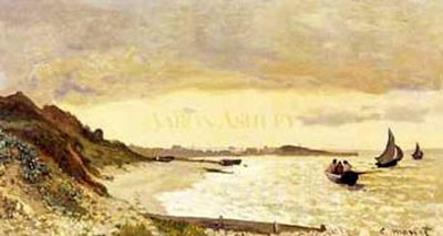 View Of The Coast At Le Havre by Claude Monet Pricing Limited Edition Print image