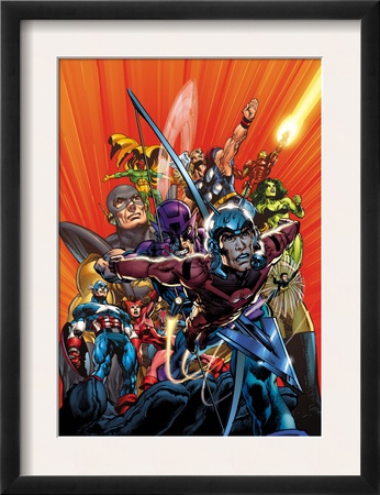 Avengers Finale #1 Cover: Ant-Man by Neal Adams Pricing Limited Edition Print image