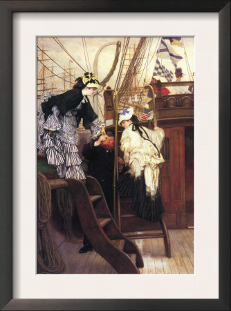 Entry To The Yacht by James Tissot Pricing Limited Edition Print image