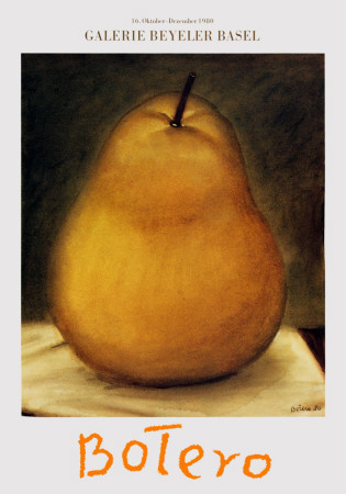Pear by Fernando Botero Pricing Limited Edition Print image