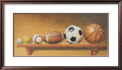 Keep Your Eye On The Ball by Lisa Danielle Pricing Limited Edition Print image